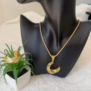 ST 419 Gold filled jewelry set 18karat Gold plated women luxury