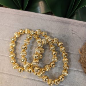 ST 9876 Lady gold plated bracelet 3set
